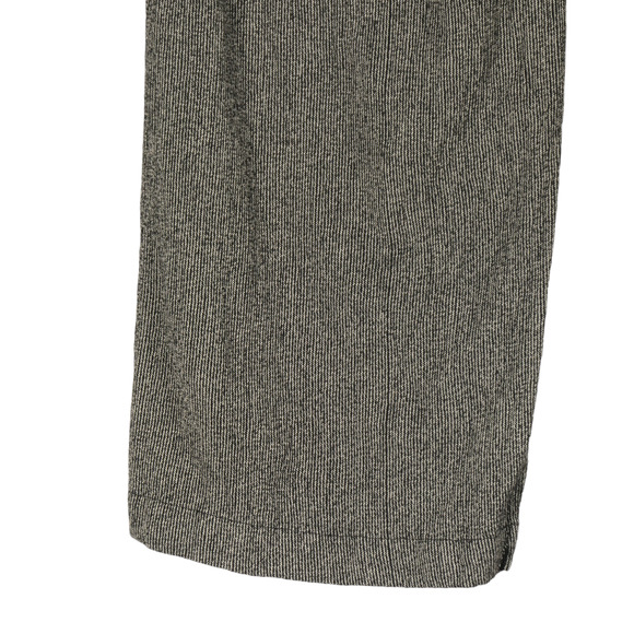 Coldwater Creek Pants Womens Petite Large PL Pull On Pockets Black White Cropped - Picture 9 of 10